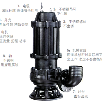 耐腐蚀污水潜水泵质量好价格忧