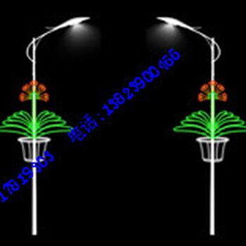 古镇LED路灯杆造型灯灯杆造型装饰中国结