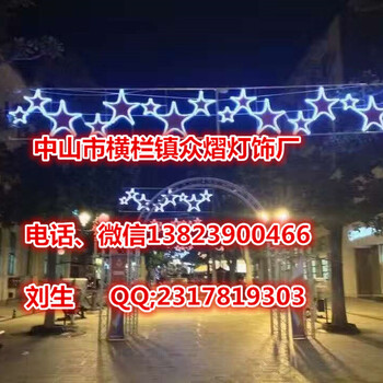 街道裝飾LED路燈桿造型燈廣西玉林1.8米發(fā)光2017夢幻燈光節(jié)
