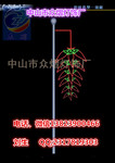 供应圣诞网灯串工程彩串灯绕树亮化街道装饰LED灯商场美陈