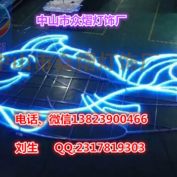 藍(lán)磚石LED造型燈公園異形幾何圖案裝飾燈夢幻燈光節(jié)過街燈商家