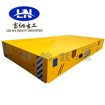 25T大型智能物料轉(zhuǎn)運搬運無軌膠輪電動平板車車間工裝臺車
