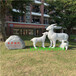佛山玻璃鋼動物羊雕塑玻璃鋼仿真動物雕塑