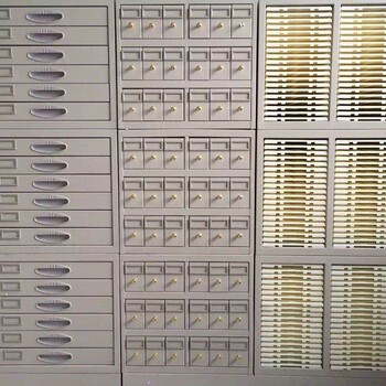 北京医药医院用蜡块柜切片柜科研玻片存放柜