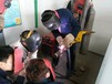 学习电焊技术焊工培训到临沂华强电焊学校免费试学包就业