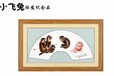 郑州小飞兔胎毛画画中精品