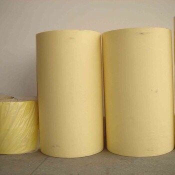 供应单硅黄色离型纸牛皮单硅离型纸青岛供应140g深黄色单塑单硅离型纸