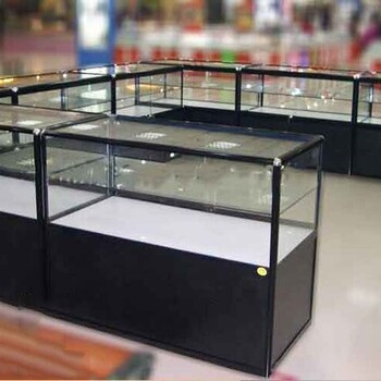 精美漂亮的玻璃折叠展柜大量搭建出售