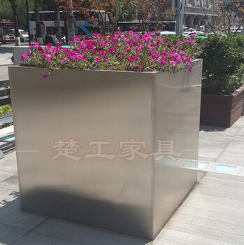 可移動(dòng)不銹鋼花箱各種造形不銹鋼花盆花器
