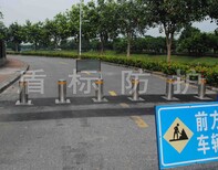 学校门口拦车防撞柱警示防护安全路桩图片0