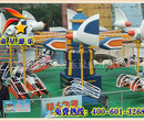郑州童星游乐风筝飞行经久不衰的中小型游乐设备厂家图片