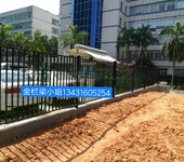 深圳前海区定购锌钢围墙护栏、外围护栏，安装实例