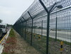 深圳斜方孔网片钢板网片高速护栏规格绿色栅栏厂家
