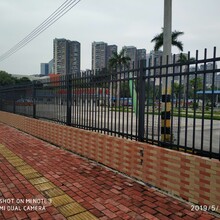 供应金栏JL042锌钢围墙护栏佛山驾校外围栏杆生产安装厂家利物浦4-0巴萨