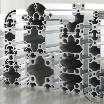 启域5050角铝厚度3毫米铝型材配件加工铝型材挤压厂家