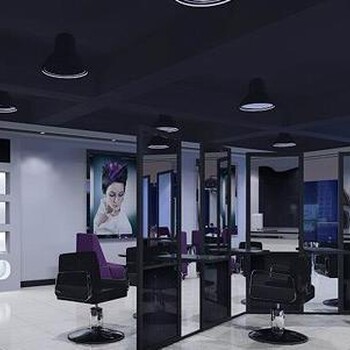 北京美发店装修美发店设计公司_标准化美发店装修创意方案