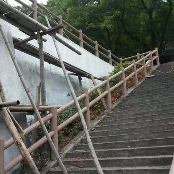 德阳地区仿古栏杆仿木艺术栏杆仿木花箱地板