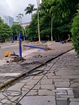广西贵港覃塘区户外/路径健身器材厂家安装