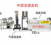 河南许昌豆腐皮机销售商豆腐皮机现场看生产易清洗好操作