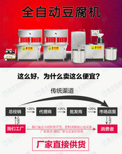 遵义小型家用豆腐机全自动豆腐机厂家鑫丰现货供应图片