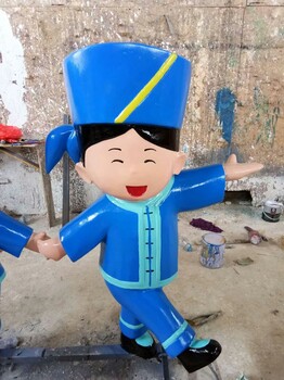 广西河池凤山县玻璃钢雕塑多少钱一座