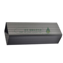 铝合金80×100方形雨水管金属落水管别墅等建筑专用排水管图片