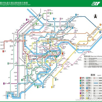 关于重庆地铁和重庆轻轨的颜色区分，重庆地铁广告，重庆轻轨广告