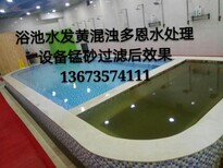 深井水地下水温泉水发黄怎么办地下水发黄处理设备图片3