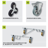 德國blickle,腳輪,萬向腳輪,定向輪,中國代理商無錫市圖片4