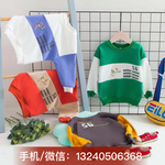 广东广州厂家秋冬新款不限量随意拿货的童装批发商微信号厂家直销热销童T恤货源
