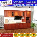 厂家定做厨房整体全铝橱柜全铝衣柜铝型材全屋家具图片0