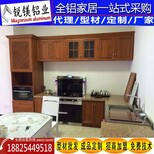 厂家定做厨房整体全铝橱柜全铝衣柜铝型材全屋家具图片3