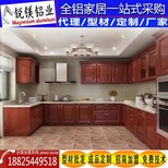 厂家定做厨房整体全铝橱柜全铝衣柜铝型材全屋家具图片2