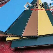 厂家供应全铝家具蜂窝板PVC批发,成品定制锐镁铝业直售图片