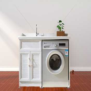 简约欧铝合金洗衣柜家具全铝橱柜全铝衣柜铝型材
