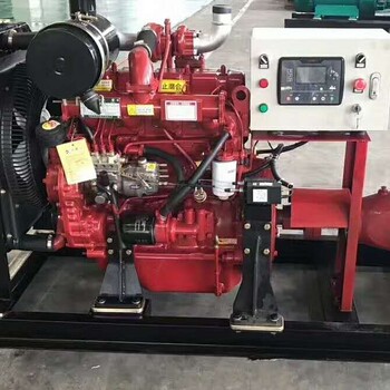 工厂加工订制大流量柴油机水泵机组离心泵机组