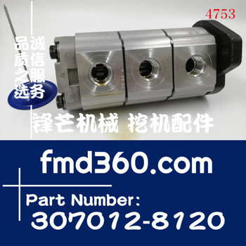 日立齒輪泵液壓泵307012-8120三聯(lián)泵