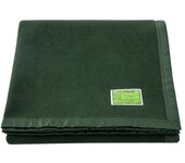 草绿色毛毯2000克厂家军绿色两公斤1.52米毯子