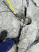 龙岩矿山岩石开采液压分裂棒技术指导