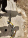 松原市工程混凝土分解液压劈裂器现场视频
