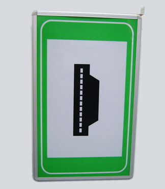 隧道电光指示标志【铝合金材质紧急停车带指示