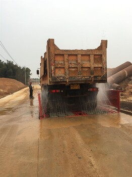 黔东南工地自动洗车平台，凯里工地洗车槽，高压水泵冲洗速度快