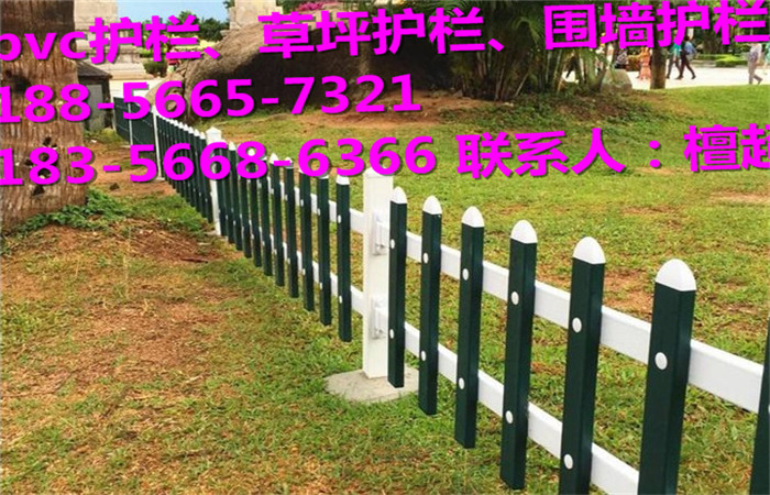 黄冈市pvc栏杆草坪护栏网生产格（实在）