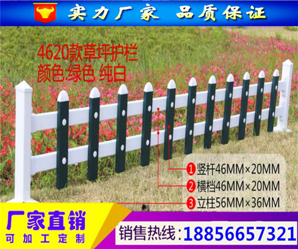 荆州市新农村绿化护栏绿化带围栏、草坪栅栏厂家