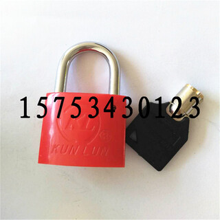 厂家塑钢挂锁通开通用锁30-35-40梅花塑钢表箱锁图片1