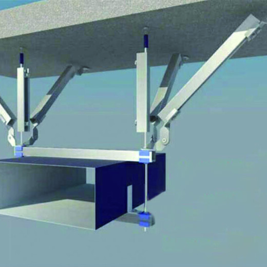抗震支架风机抗震吊架德祥风管支吊架