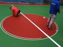 硬地丙烯酸篮球场，地坪漆材料图片5