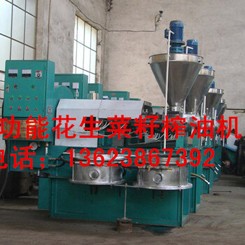 河北冀州菜籽免炒榨油机100型，机身采用耐磨钢与抗疲劳铸件，性能稳定