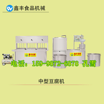 北京顺义豆腐机器厂家彩色豆腐机视频大豆腐机械价格