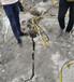 梅州市青砂岩石头破碎分裂机每天能开采多少方